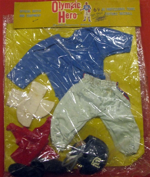 60's NEW YORK GIANTS JOHNNY HERO OUTFIT -SEALED IN PACKAGE