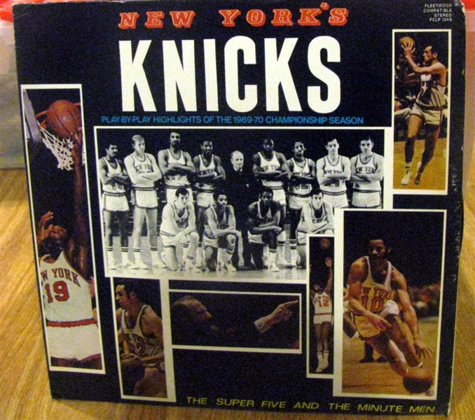 1969-70 NEW YORK KNICKS CHAMPIONSHIP RECORD ALBUM