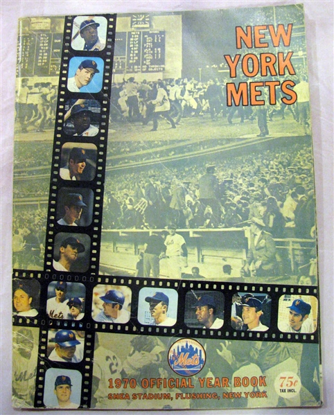 1970 NEW YORK METS YEAR BOOK