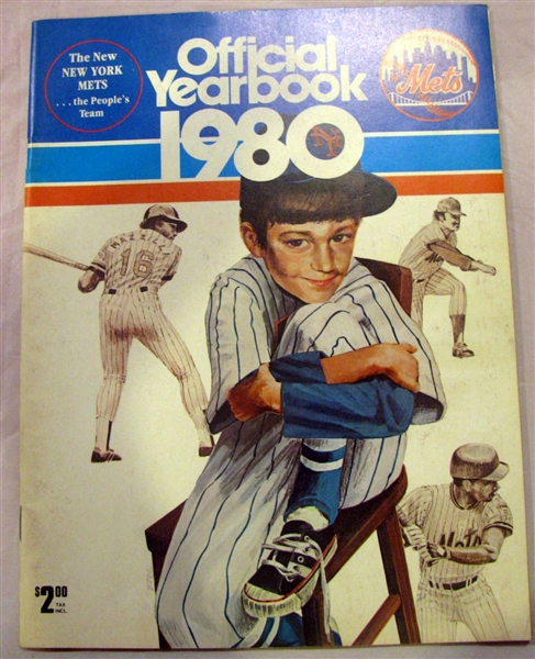 1980 NEW YORK METS YEARBOOK