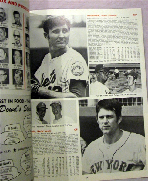 1971 NEW YORK METS YEARBOOK - REVISED EDITION