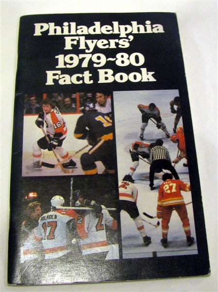1979-80 PHILADELPHIA FLYERS FACT BOOK