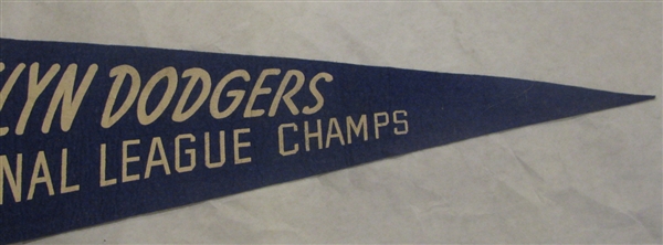 1947 BROOKLYN DODGERS NATIONAL LEAGUE CHAMPS PENNANT