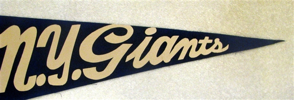 30's NEW YORK GIANTS NATIONAL LEAGUE CHAMPS PENNANT