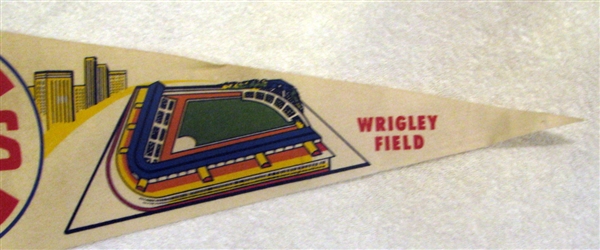 60'Ss CHICAGO CUBS PENNANT