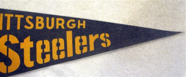 70's PITTSBURGH STEELERS SUPER BOWL CHAMPIONS PENNANT