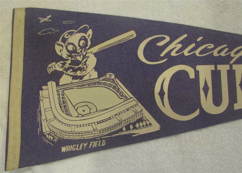 50's CHICAGO CUBS PENNANT
