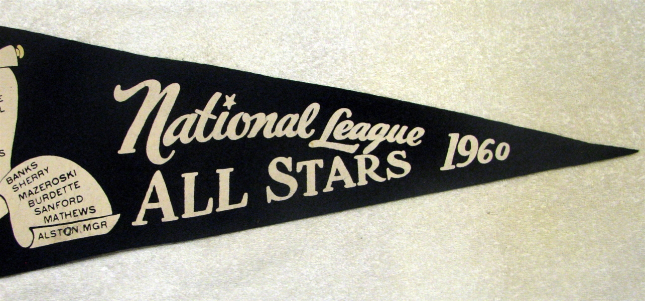 1960 ALL-STAR GAME NATIONAL LEAGUE PENNANT