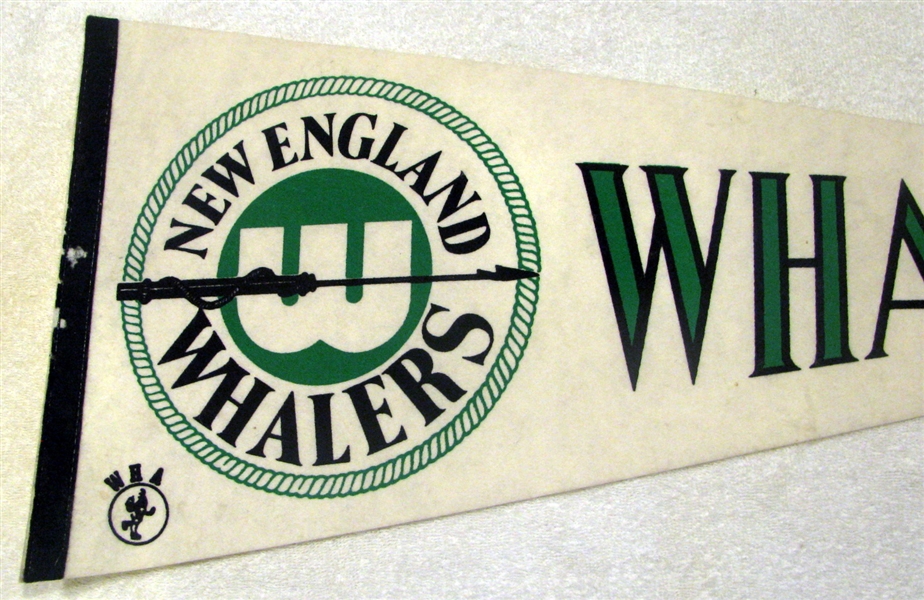 70's WHA NEW ENGLAND WHALERS PENNANT