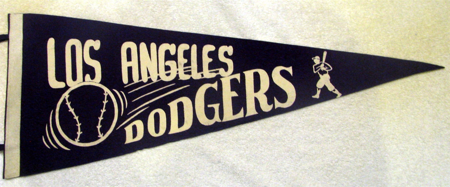 50's LOS ANGELES DODGERS PENNANT