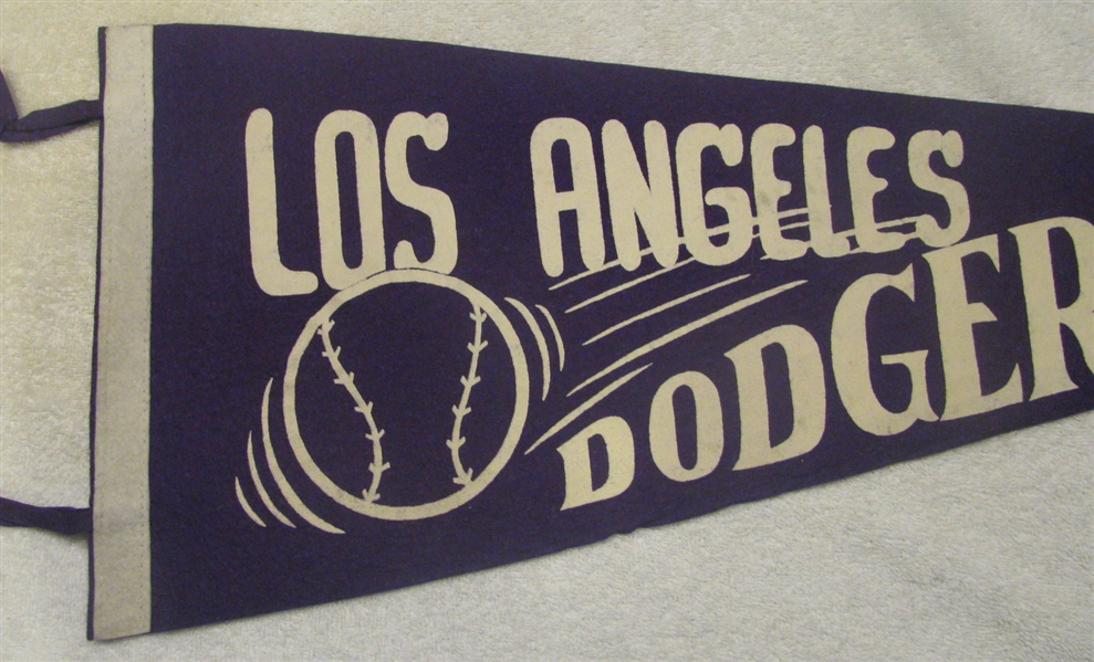 50's LOS ANGELES DODGERS PENNANT