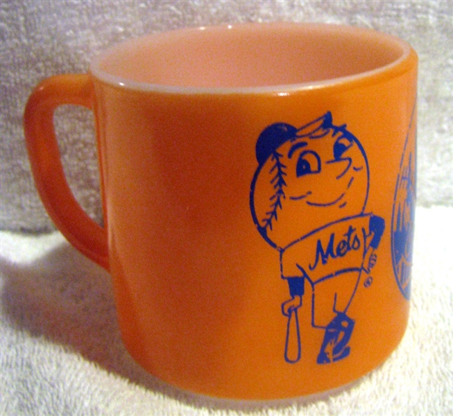 60's NEW YORK METS MR. MET COFFEEE MUG