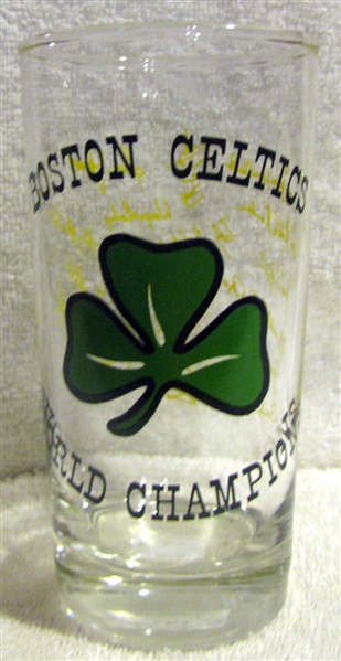 60's BOSTON CELTICS WORLD CHAMPIONSHIP GLASS