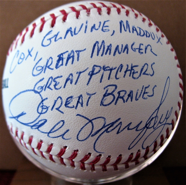 DALE MURPHY SIGNED BASEBALL w/SGC COA