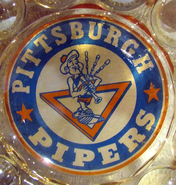 60's ABA PITTSBURGH PIPERS ASHTRAY