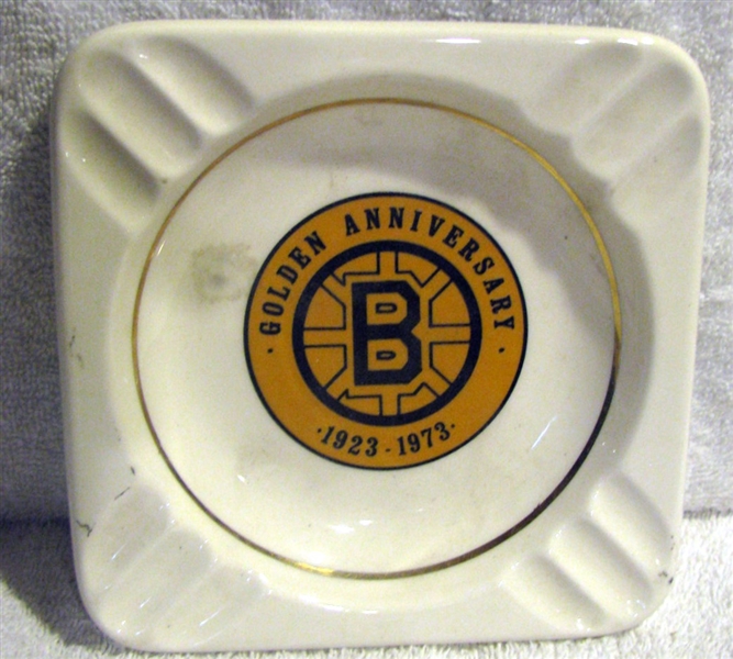 1973 BOSTON BRUINS 50th ANNIVERSARY ASHTRAY