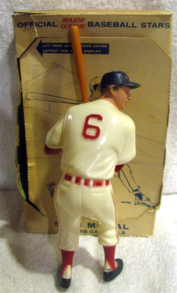 50's/60's STAN MUSIAL HARTLAND PLASTICS STATUE w/BOX