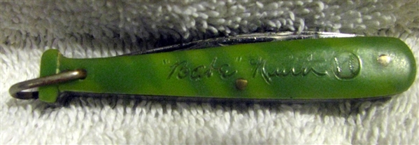 30's BABE RUTH POCKET KNIFE