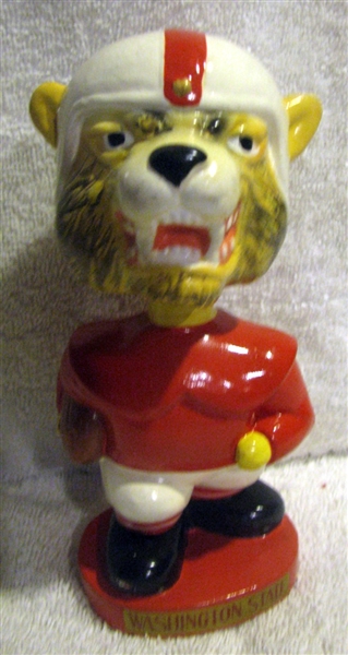 60's WASHINGTON STATE COUGARS MASCOT BOBBING HEAD-RARE!