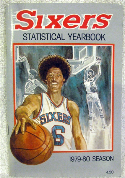 1979-80 PHILADELPHIA SEVENTY-SIXERS YEARBOOK