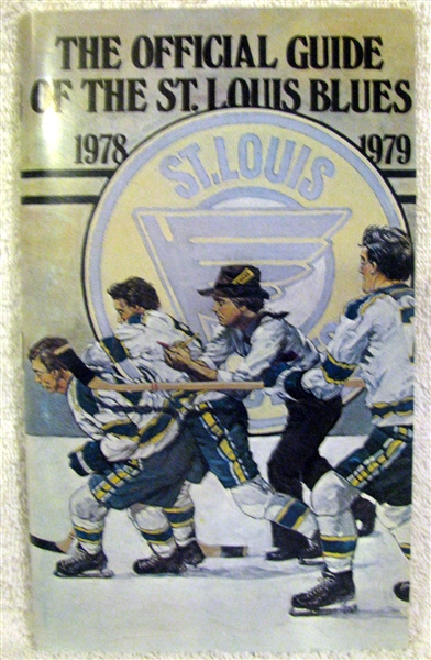 1978-79 ST. LOUIS BLUES MEDIA GUIDE