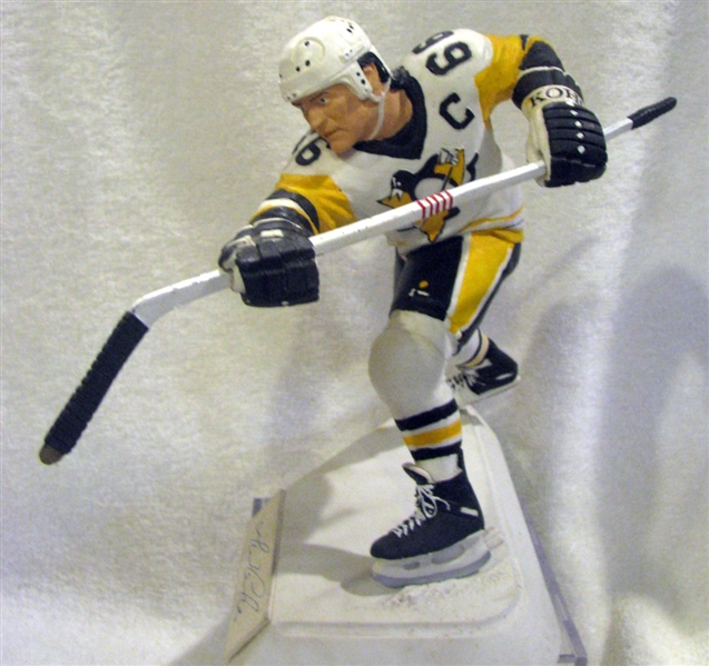 1991 MARIO LEMIEUX AUTOGRAPHED SALVINO STATUE