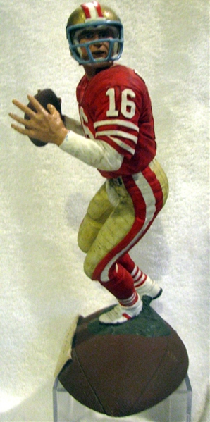 1991 JOE MONTANA AUTOGRAPHED GARTLAND STATUE