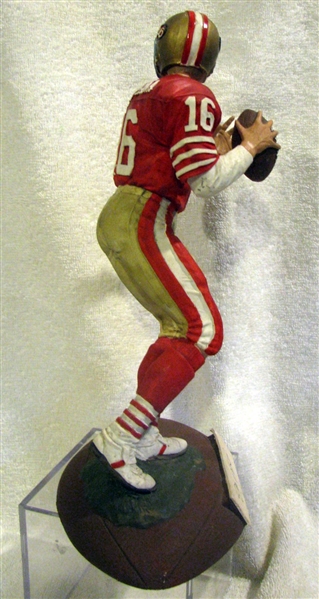 1991 JOE MONTANA AUTOGRAPHED GARTLAND STATUE