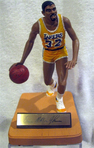 1988 MAGIC JOHNSON AUTOGRAPHED GARTLAND STATUE