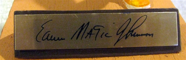 1988 MAGIC JOHNSON AUTOGRAPHED GARTLAND STATUE