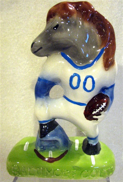 50's BALTIMORE COLTS MASCOT BANK