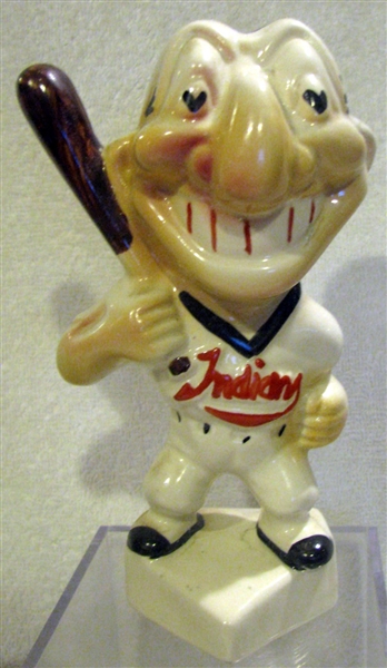 50's CLEVELAND INDIANS MASCOT BANK