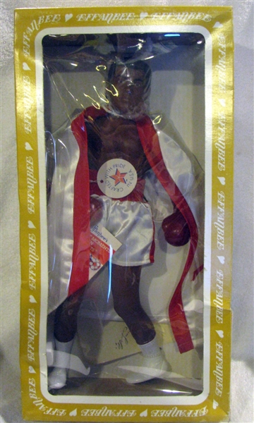 80's MUHAMMAD ALI EFFENBEE DOLL w/BOX