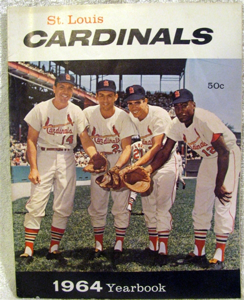 1964 ST. LOUIS CARDINALS YEARBOOK