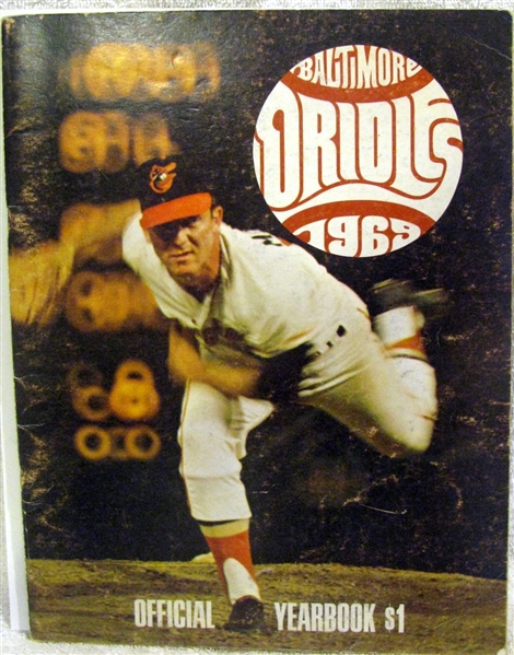 1969 BALTIMORE ORIOLES YEARBOOK