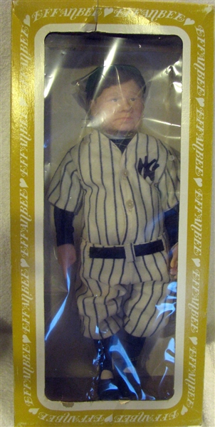 80's BABE RUTH EFFENBEE - DOLL w/BOX