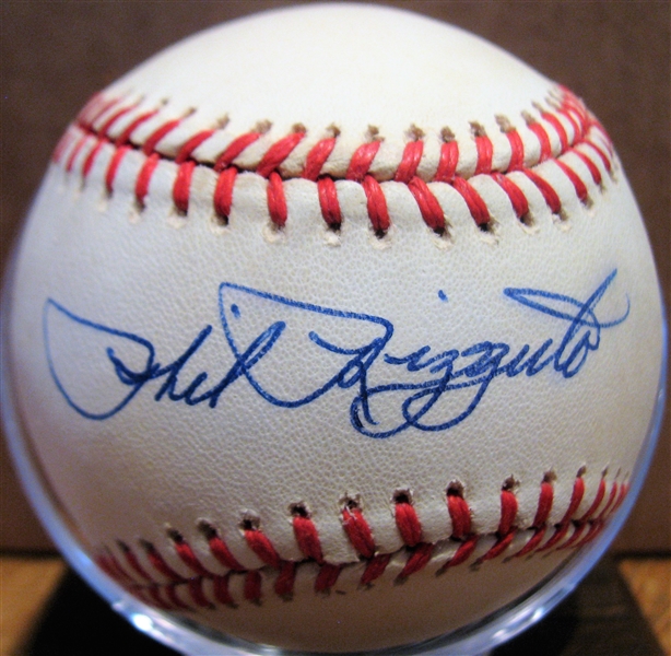 PHIL RIZZUTO SIGNED BASEBALL w/CAS COA