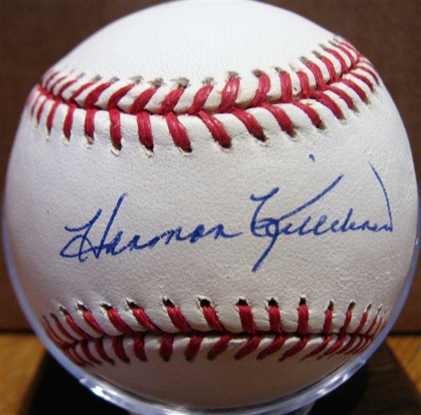 HARMON KILLEBREW SIGNED BASEBALL w/STEINER COA