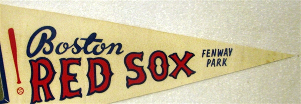 1968 BOSTON RED SOX PHOTO PENNANT