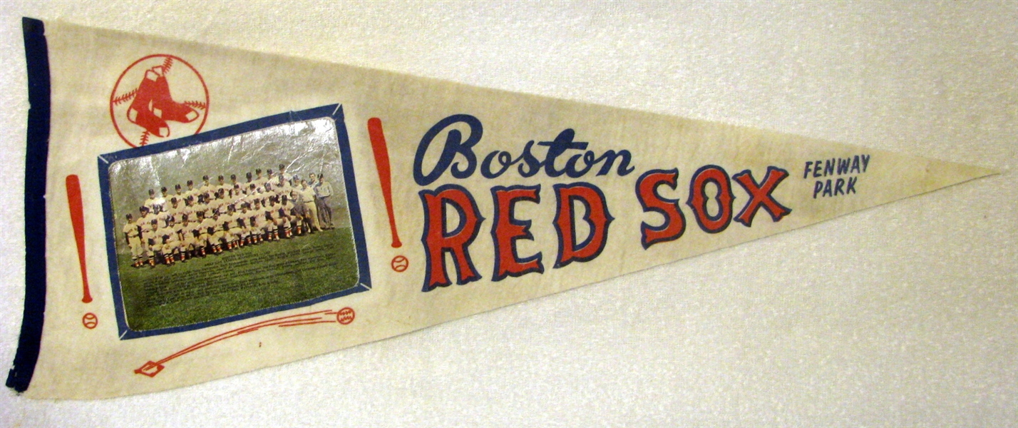 1967 BOSTON RED SOX PHOTO PENNANT