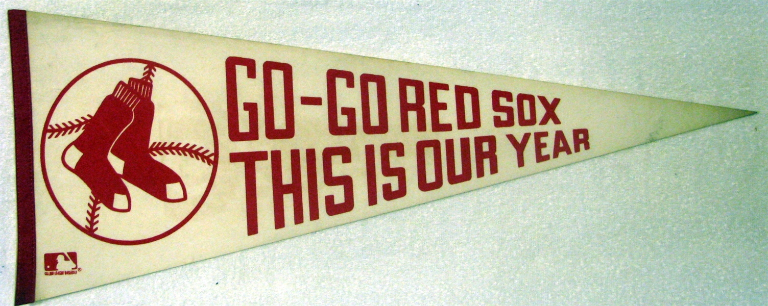 70's BOSTON RED SOX THIS IS OUR YEAR PENNANT