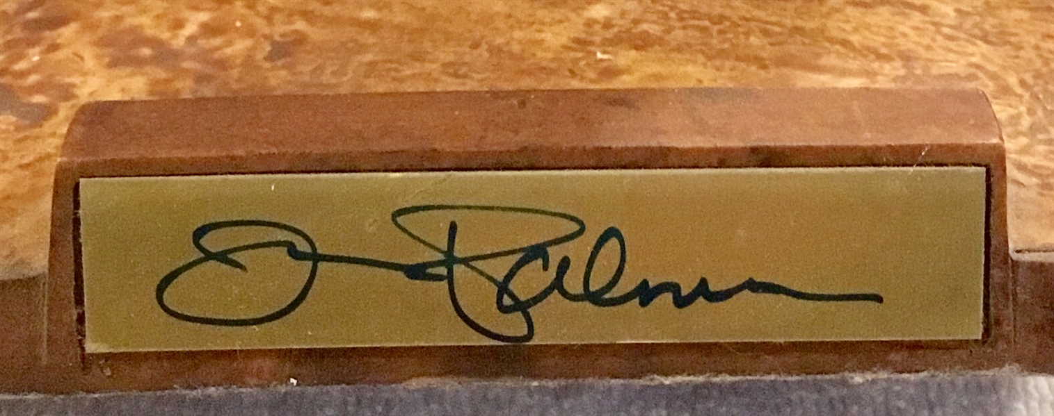 1990 JIM PALMER SIGNED PROSPORT STATUE w/BOX & COA