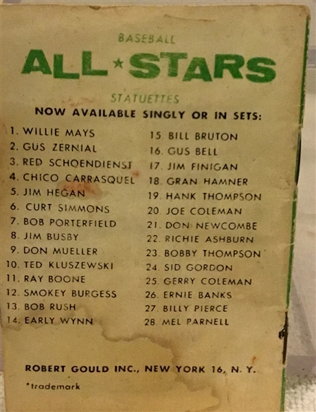 1955 ROBERT GOULD ALL-STARS STATUES BROCHURE