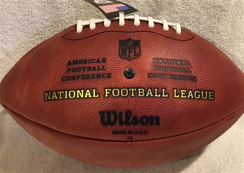 DONOVAN McNABB SIGNED NFL FOOTBALL w/STEINER COA