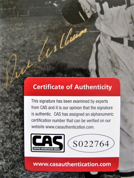 RICHIE ASHBURN SIGNED PHOTO /CAS AUTHENTICATED