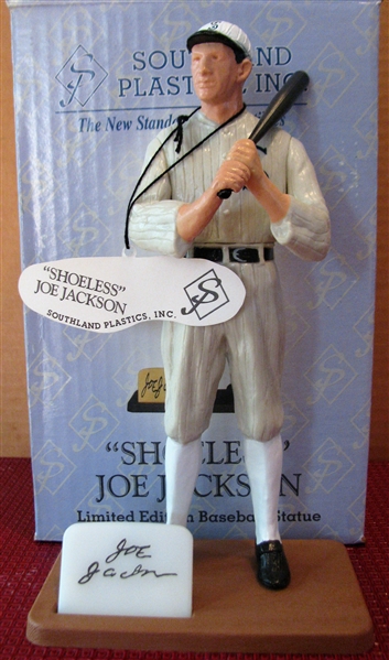 SHOELESS JOE JACKSON SOUTHLAND PLASTICS STATUE w/BOX