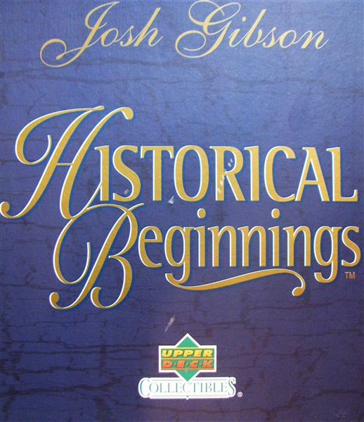 JOSH GIBSON UPPER DECK- HISTORICAL BEGINNINGS STATUE 