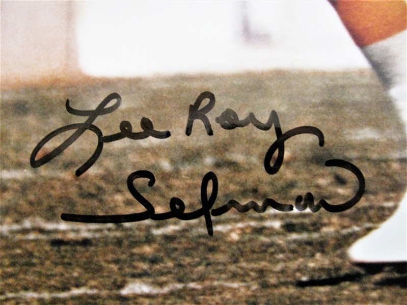 LEE ROY SELMAN SIGNED PHOTO /CAS AUTHENTICATED