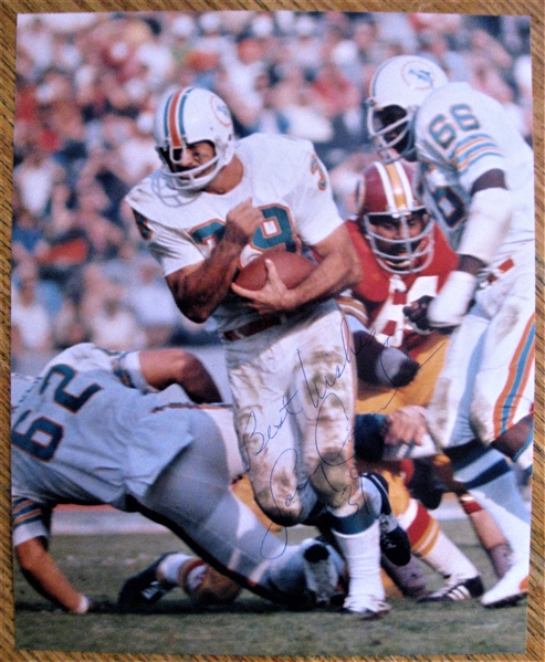 BEST WISHES LARRY CSONKA #39 SIGNED PHOTO /CAS AUTHENTICATED