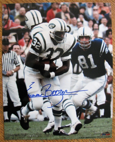 EMERSON BOOZER SIGNED PHOTO /CAS AUTHENTICATED